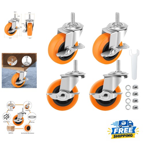 Durable inch locking caster - locking,